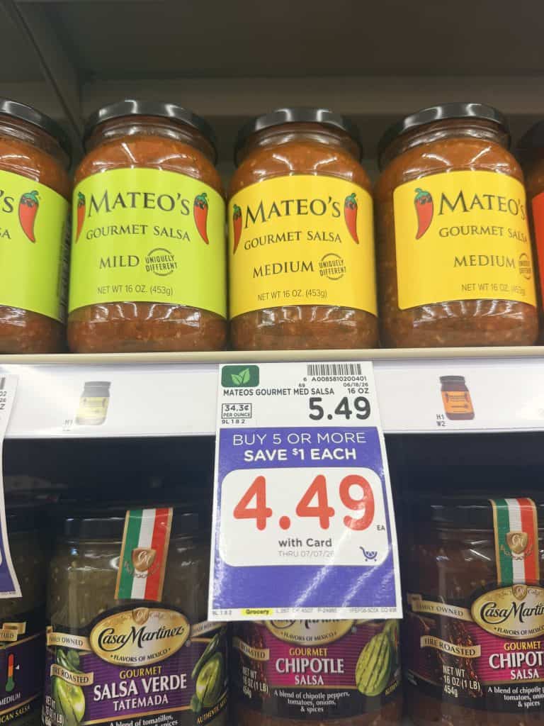 mateo's salsa kroger shelf image (2)
