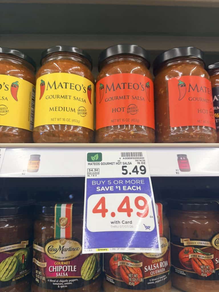 mateo's salsa kroger shelf image (2)