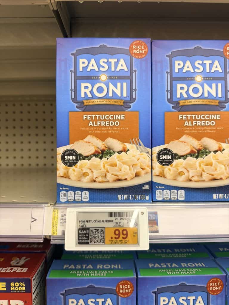 pasta roni kroger shelf image (3)