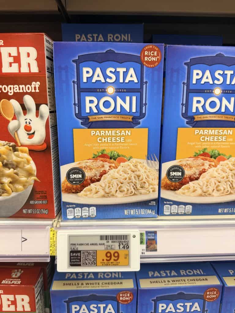 pasta roni kroger shelf image (3)