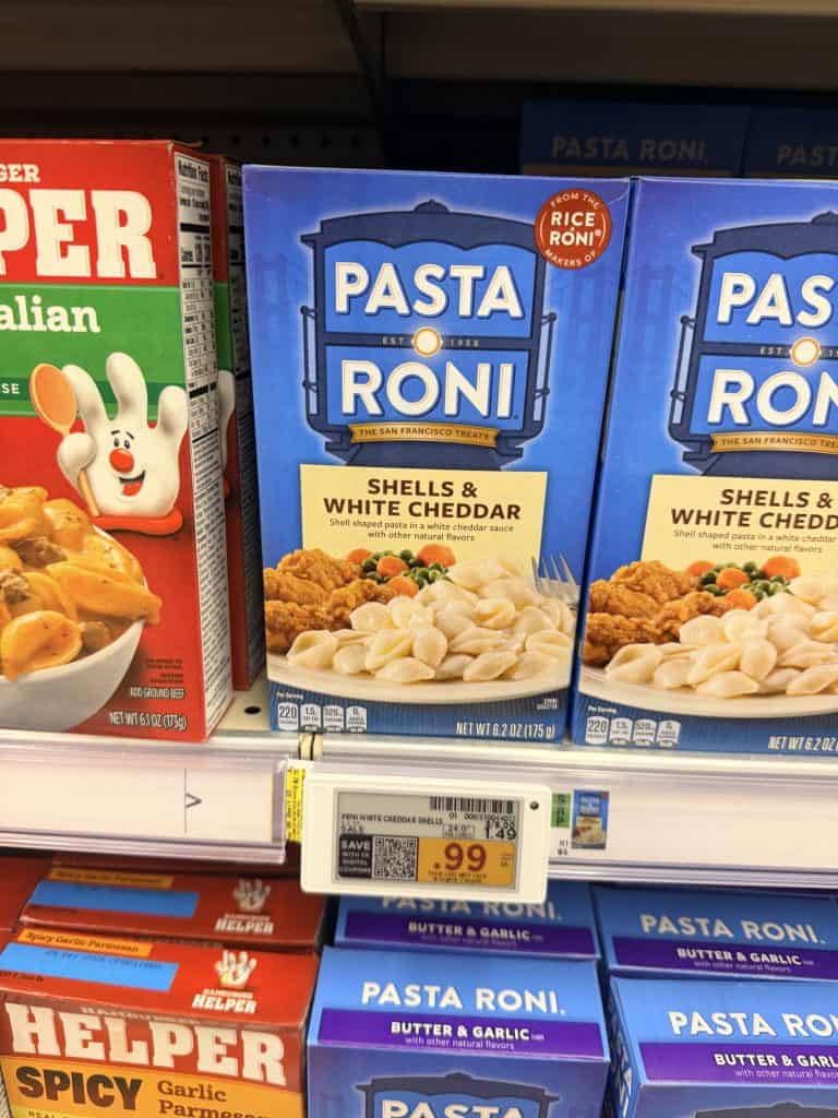 pasta roni kroger shelf image (3)