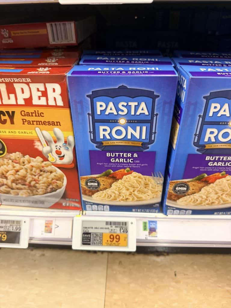 pasta roni kroger shelf image (3)