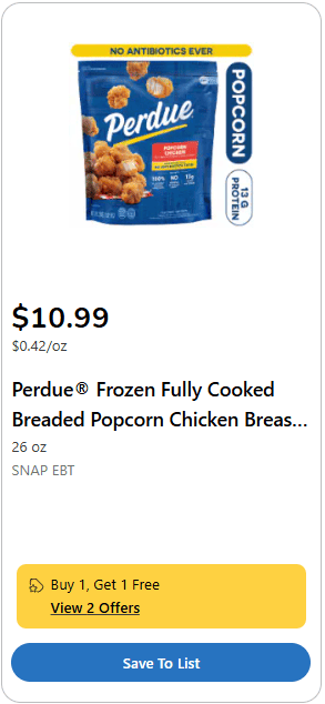 perdue chicken kroger shelf image