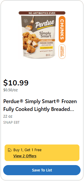 perdue chicken kroger shelf image