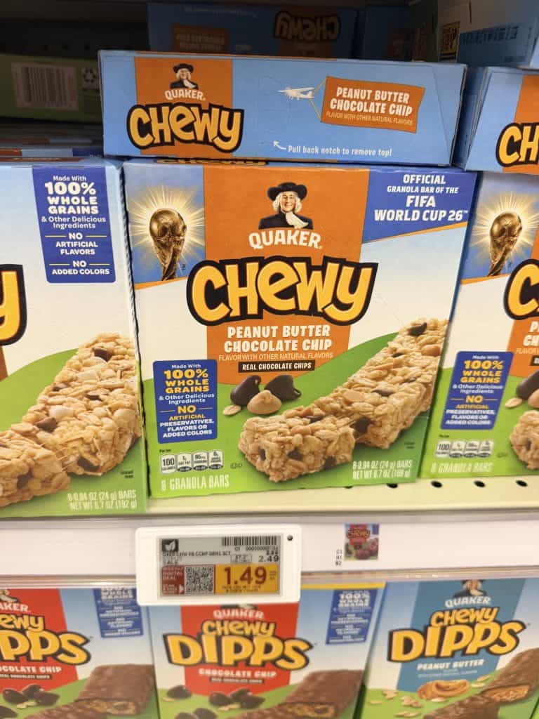 quaker chewy granola bars kroger shelf image (1)