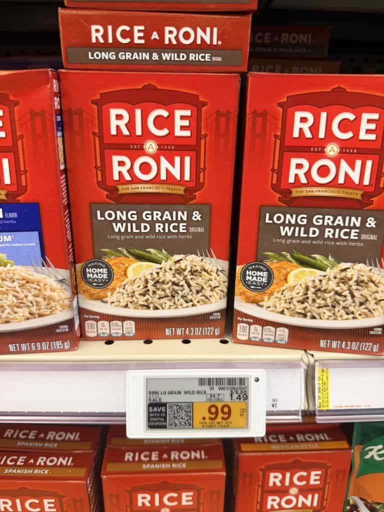 rice a roni kroger shelf image (6)