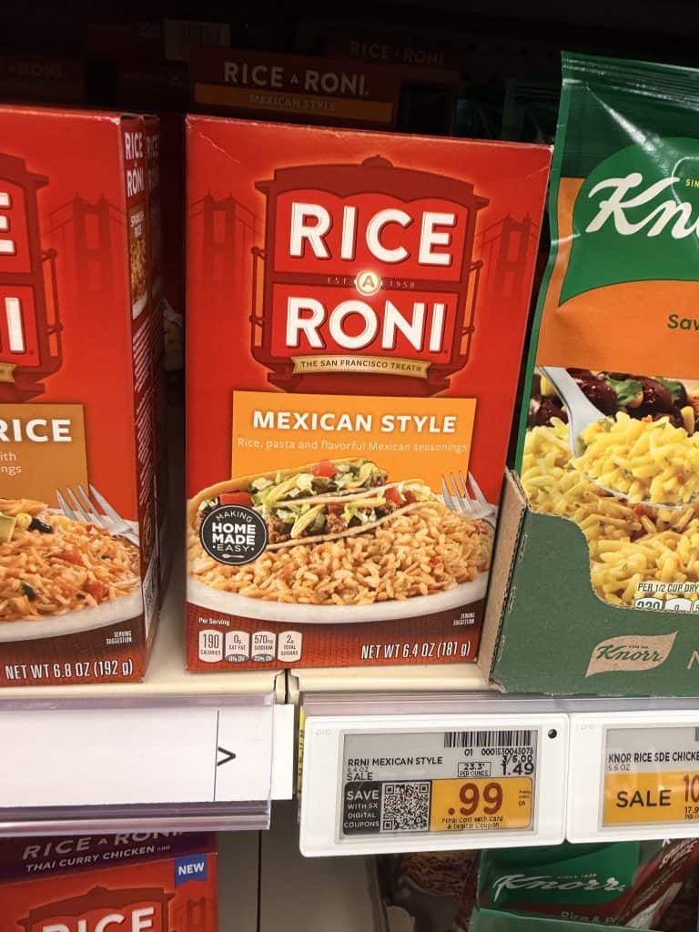 rice a roni kroger shelf image (6)
