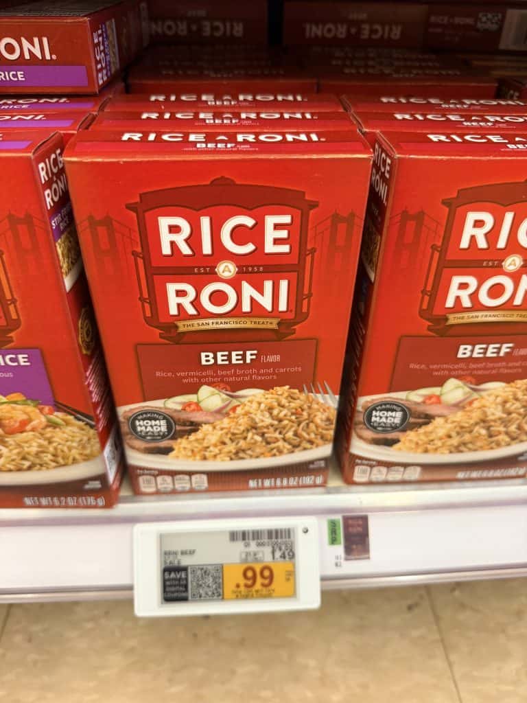 rice a roni kroger shelf image (6)