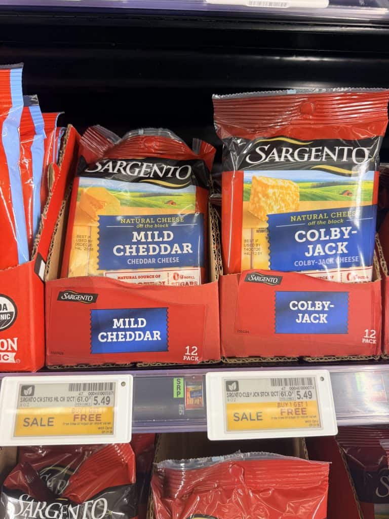 sargento cheese sticks kroger shelf image (3)