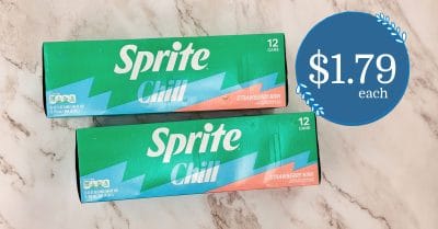sprite chill Strawberry Kiwi