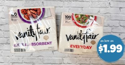vanity fair napkins kroger krazy