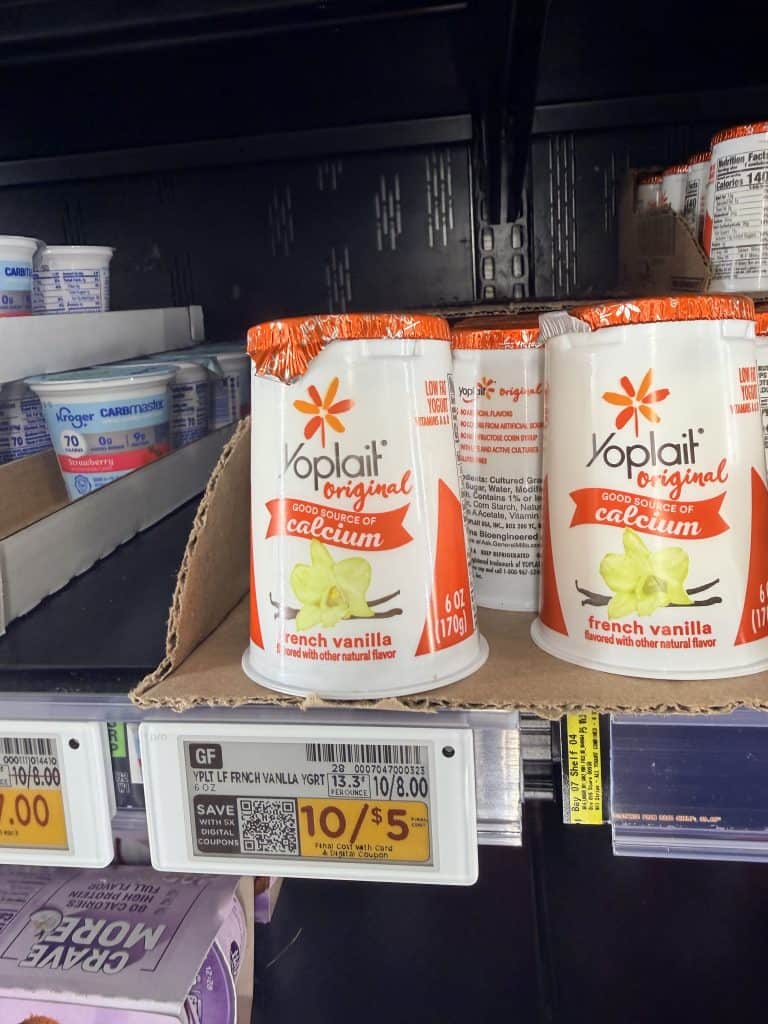 yoplait yogurt kroger shelf image (1)