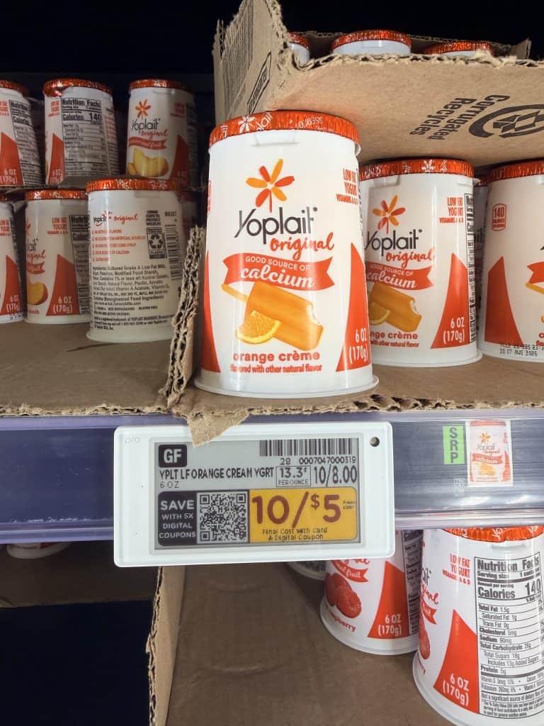 yoplait yogurt kroger shelf image (1)