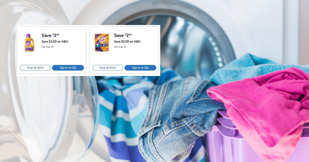 Arm & Hammer Laundry Detergent Kroger Digital Coupon