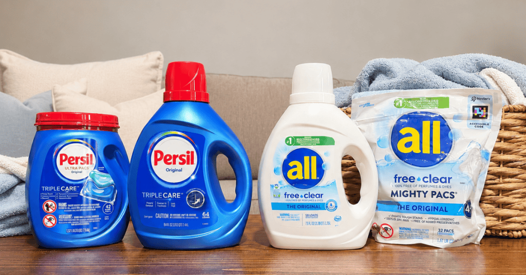 All Free+Clear and Persil Laundry Kroger