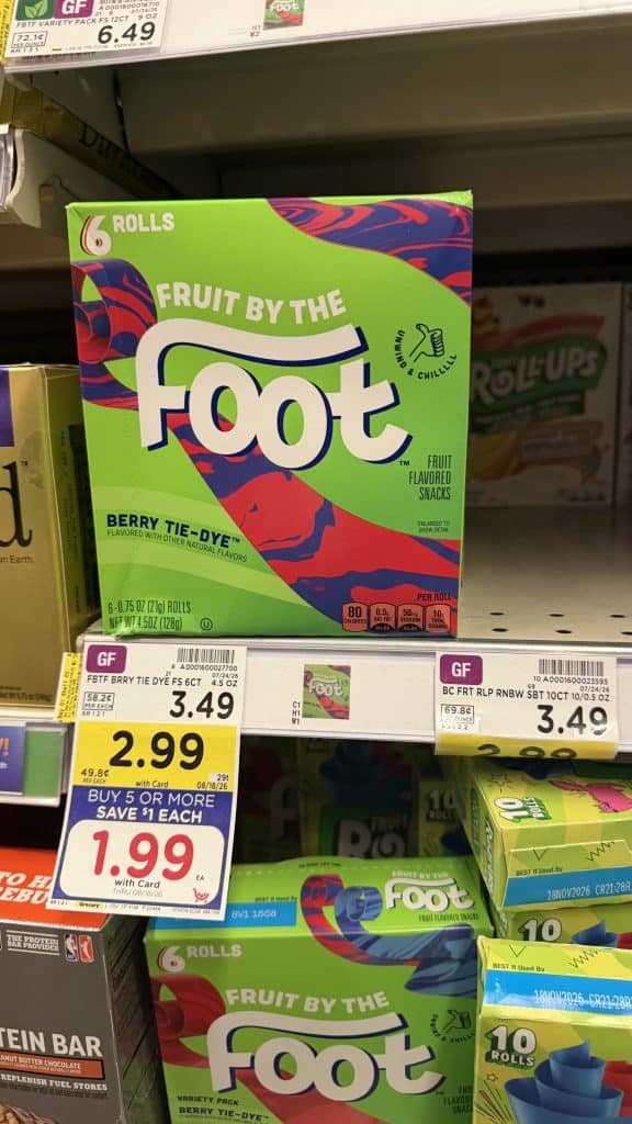 BC fruit snacks kroger shelf image (2)
