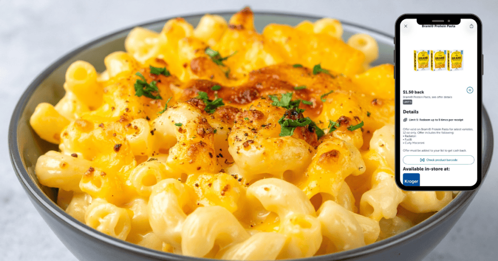 Brami Protein Pasta Kroger Ibotta Rebate