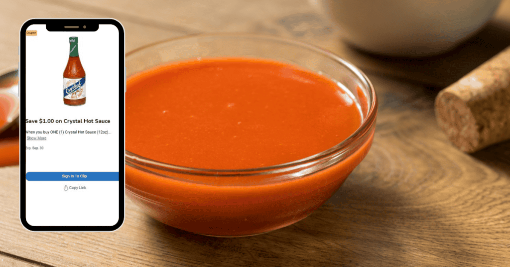 Crystal Hot Sauce Kroger Digital coupon