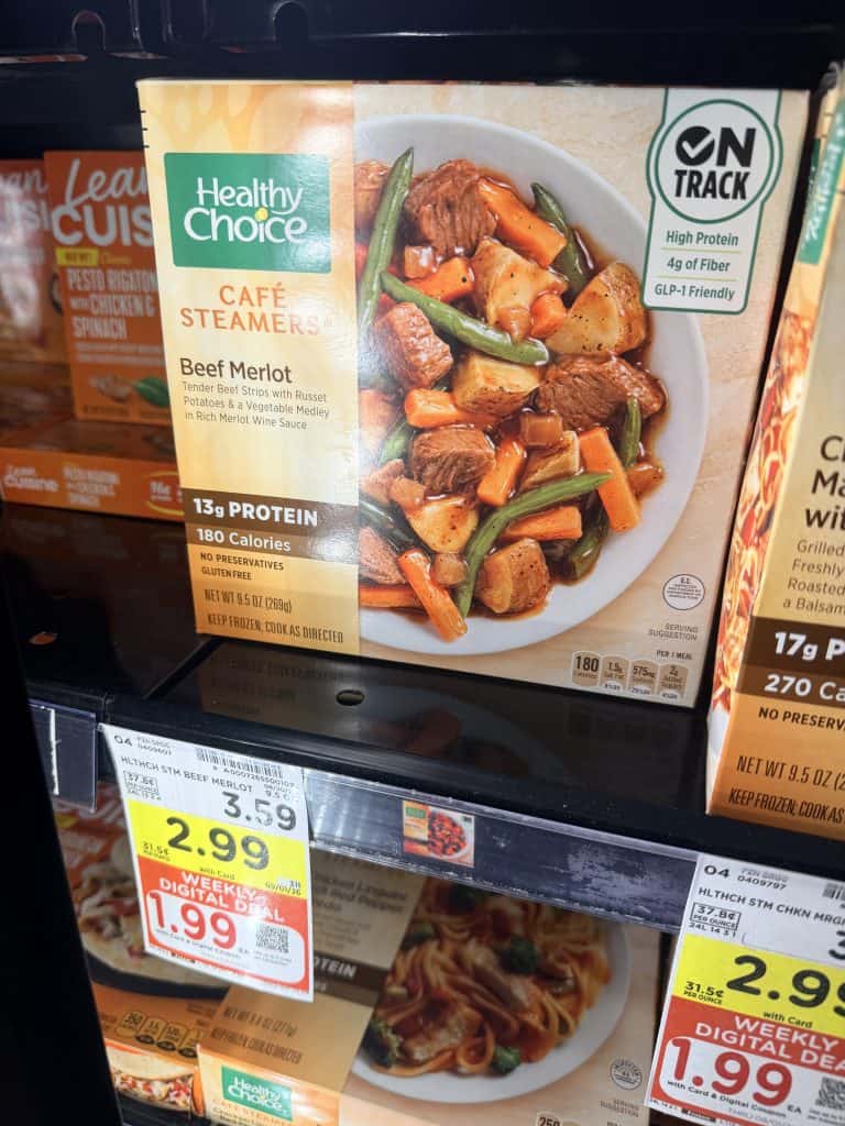 Healthy Choice kroger shelf image (2)