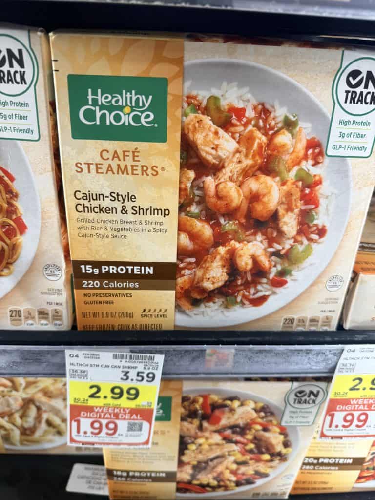 Healthy Choice kroger shelf image (2)