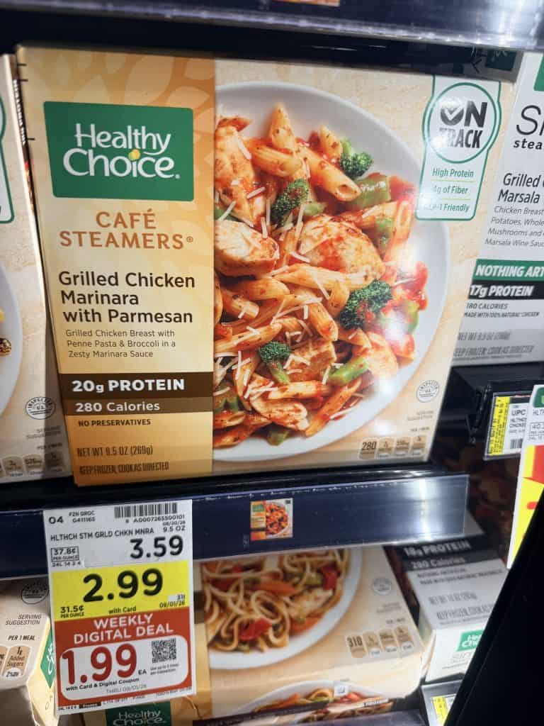 Healthy Choice kroger shelf image (2)