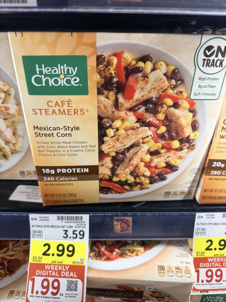 Healthy Choice kroger shelf image (2)