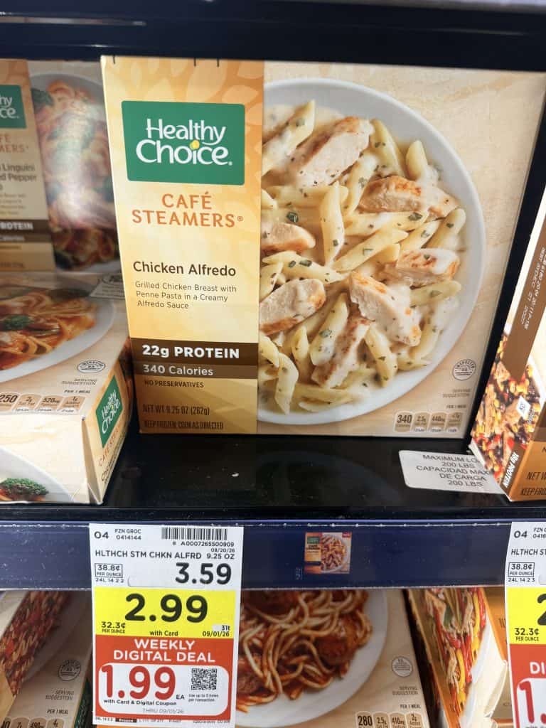 Healthy Choice kroger shelf image (2)