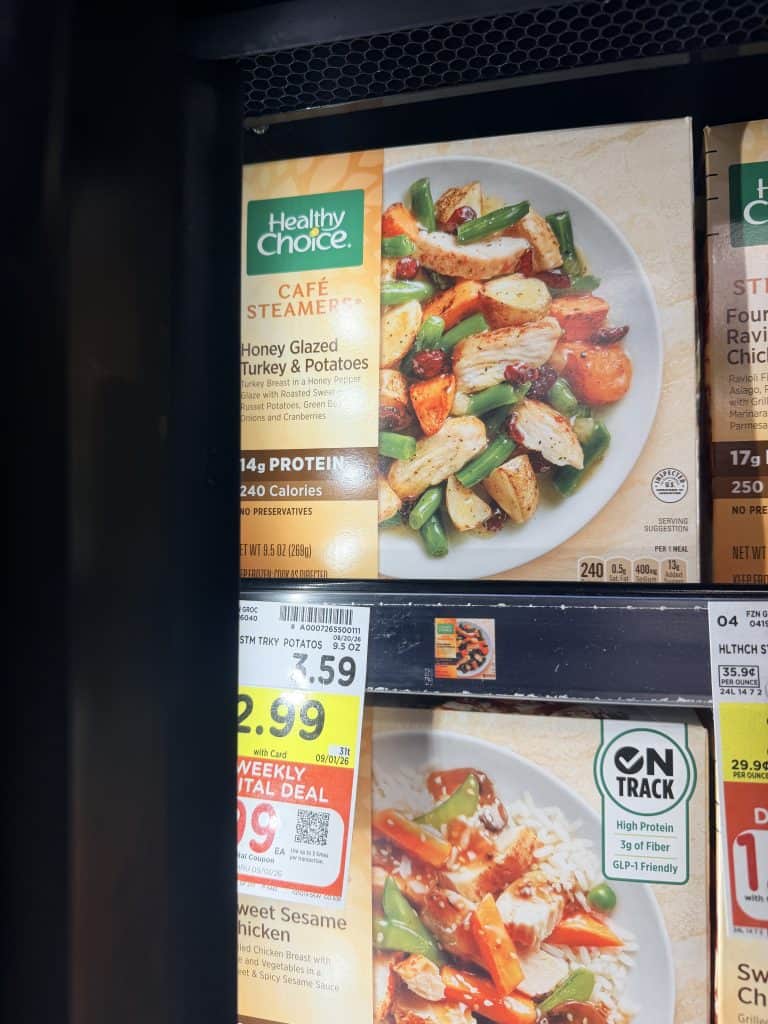 Healthy Choice kroger shelf image (2)