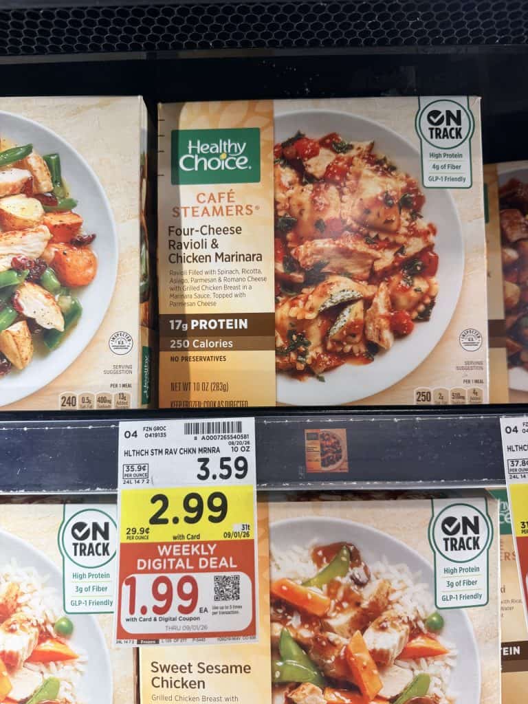 Healthy Choice kroger shelf image (2)