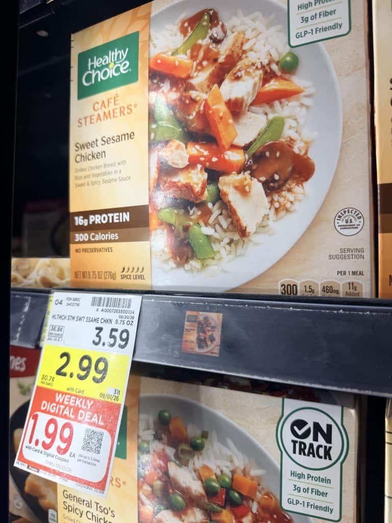 Healthy Choice kroger shelf image (2)