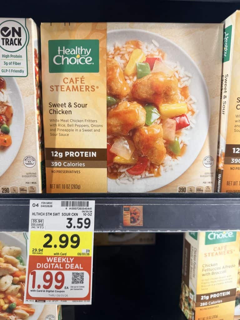 Healthy Choice kroger shelf image (2)