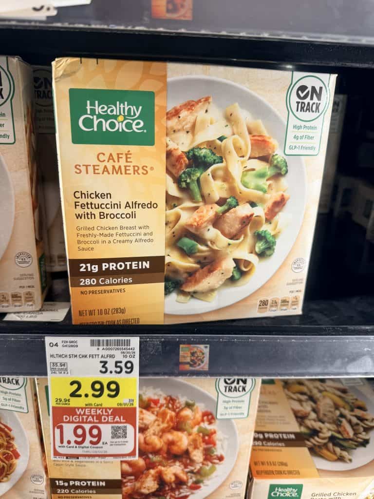 Healthy Choice kroger shelf image (2)