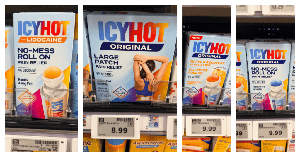Icy Hot Kroger Shelf Image
