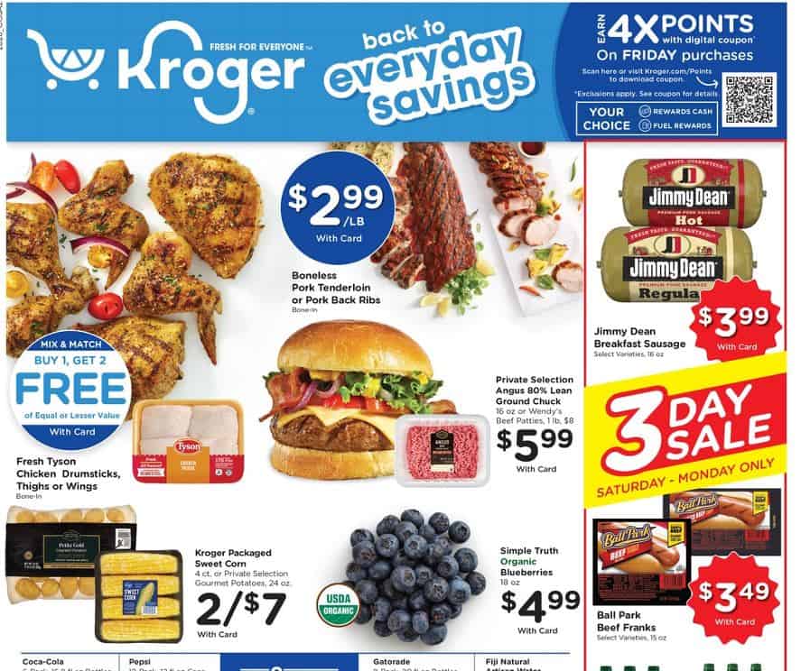 Kroger Weekly Ad August 12-18