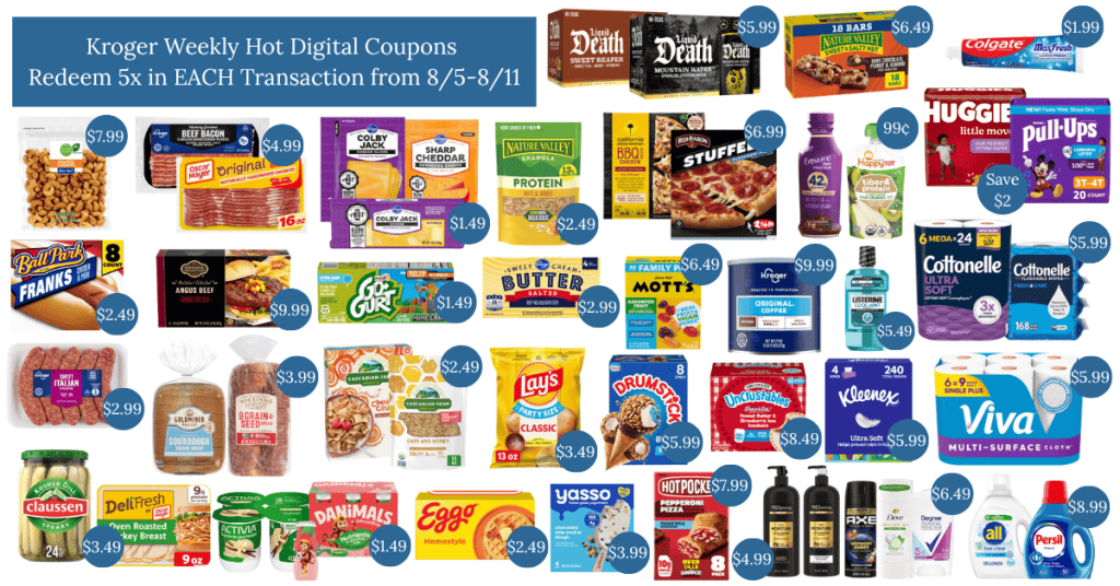 Kroger Weekly Hot Digital Coupons 85-811