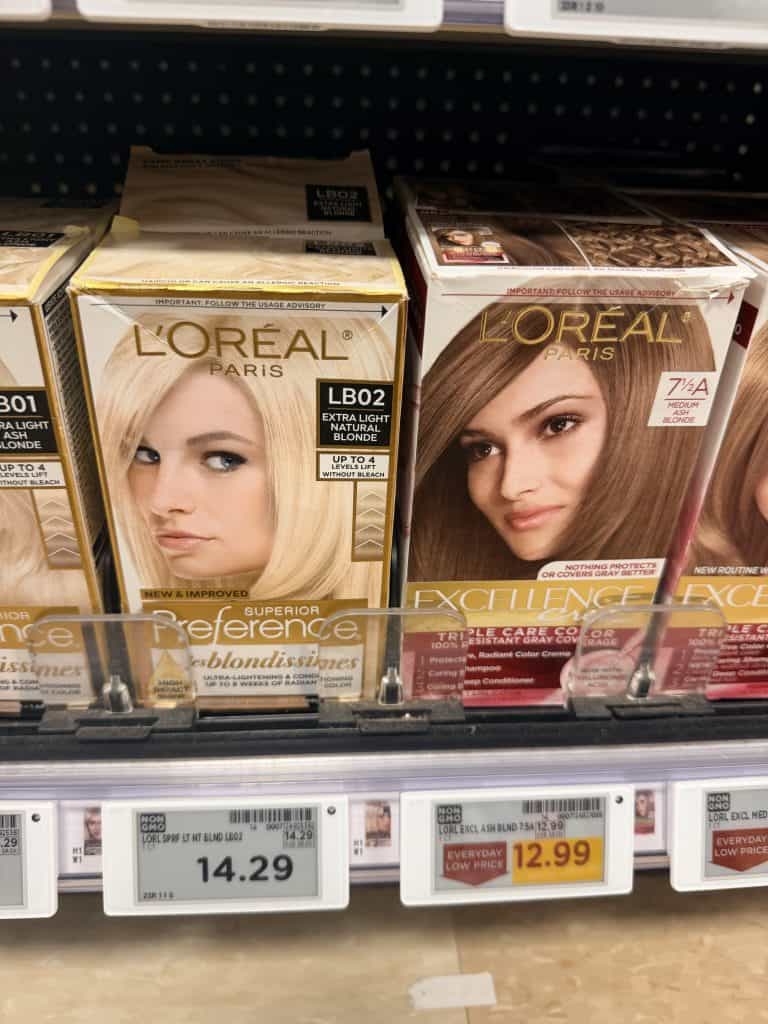 L'Oreal Paris Hair Color Kroger shelf image