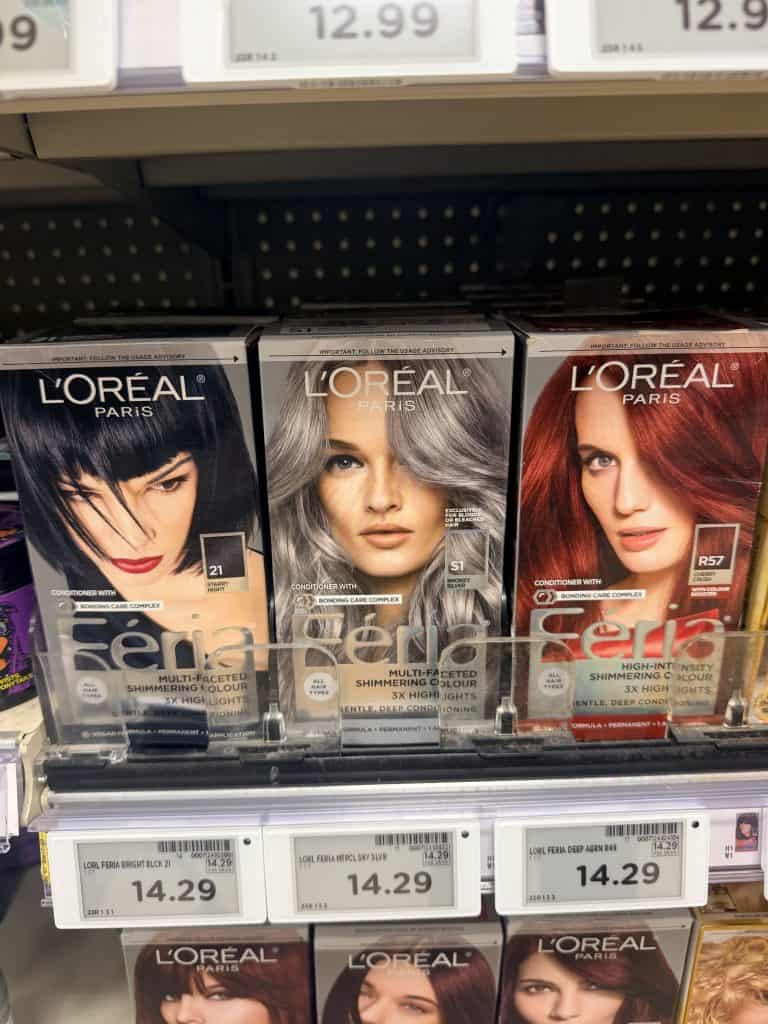 L'Oreal Paris Hair Color Kroger shelf image