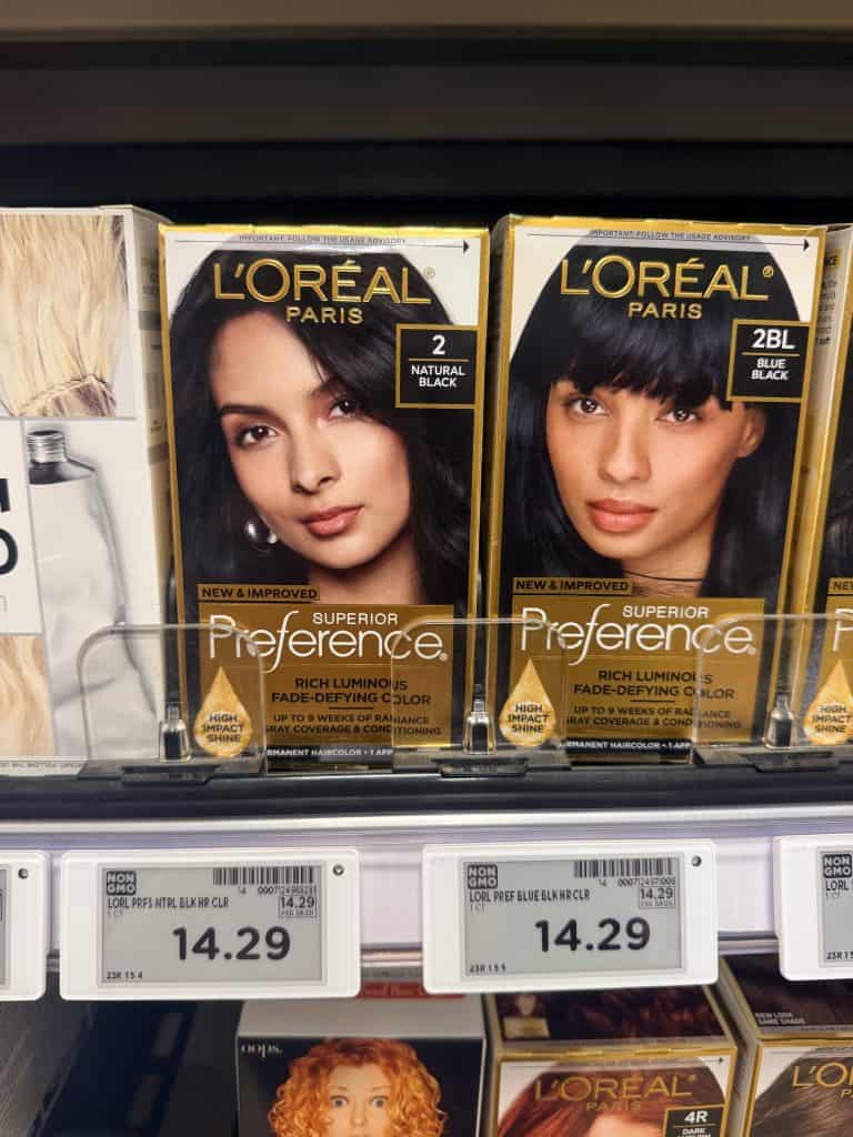 L'Oreal Paris Hair Color Kroger shelf image