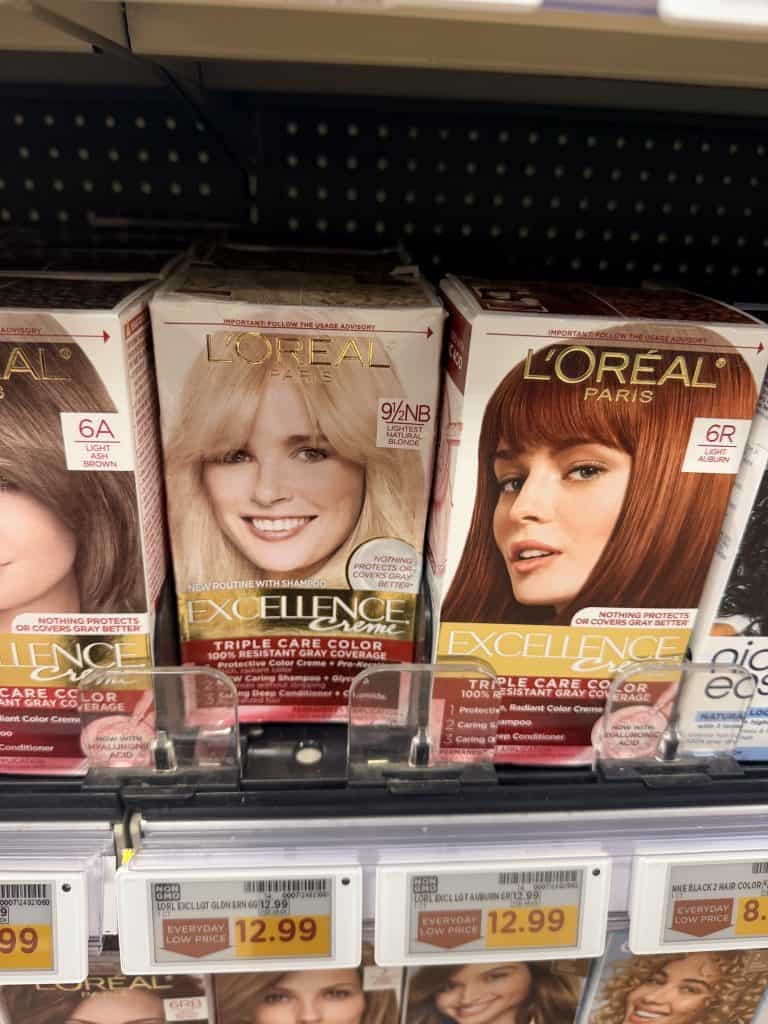 L'Oreal Paris Hair Color Kroger shelf image