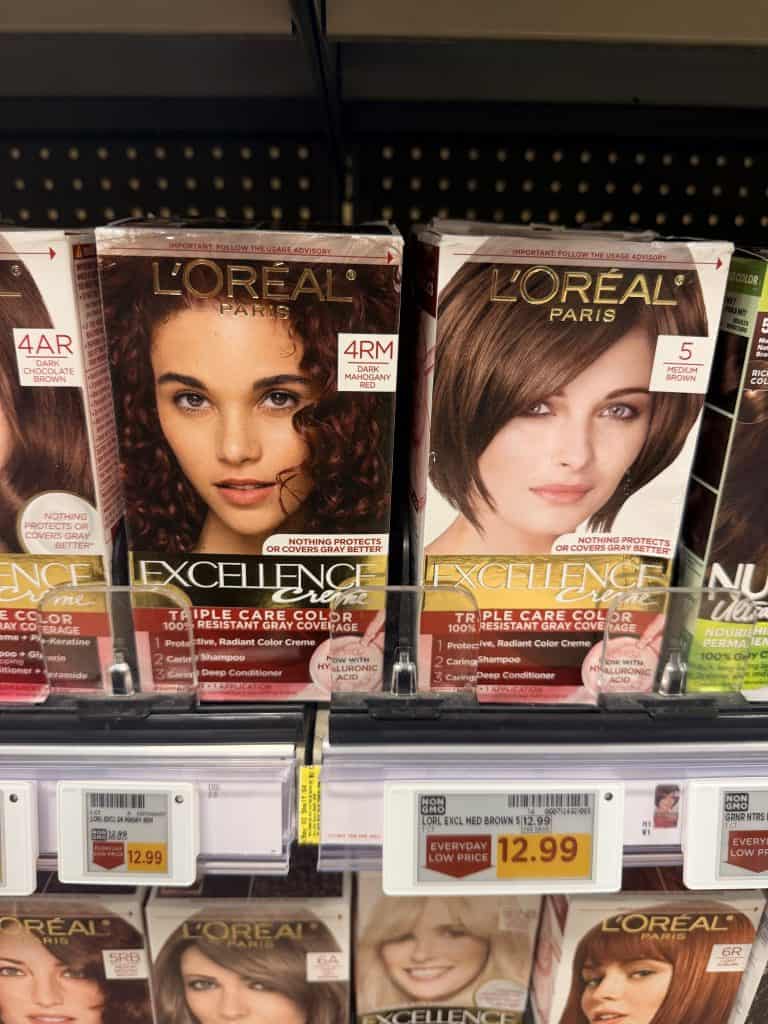 L'Oreal Paris Hair Color Kroger shelf image