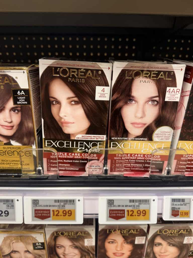 L'Oreal Paris Hair Color Kroger shelf image