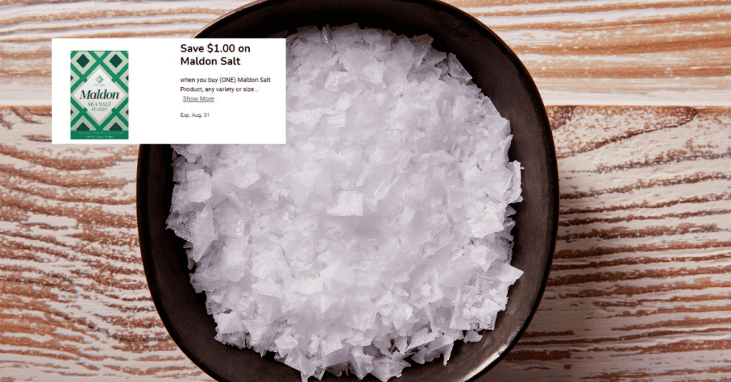 Maldon Sea Salt Kroger Digital Coupon
