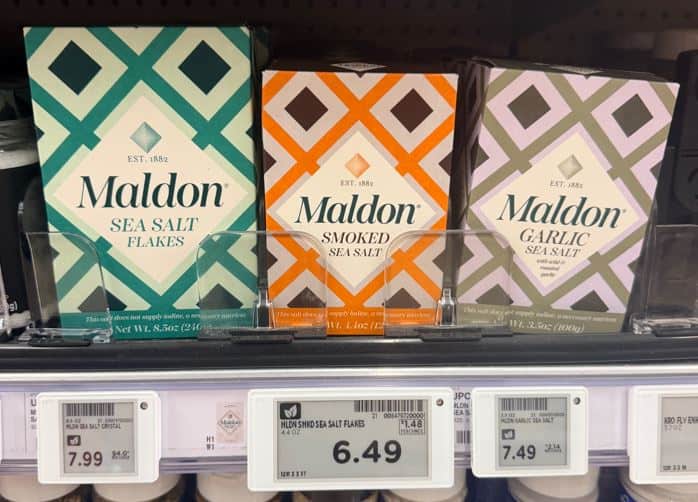Maldon Sea Salt Kroger Shelf Image