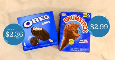 Oreo Bars and Nestle Drumstick Kroger Krazy