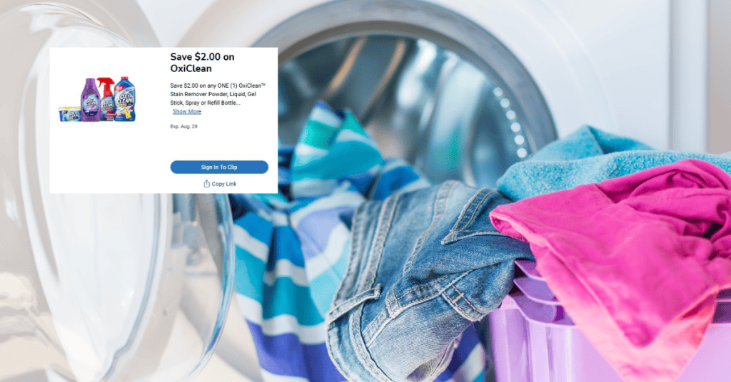 OxiClean Odor Blasters Kroger Digital Coupon