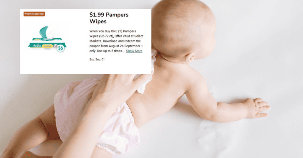 Pampers Wipes Kroger Digital Coupon