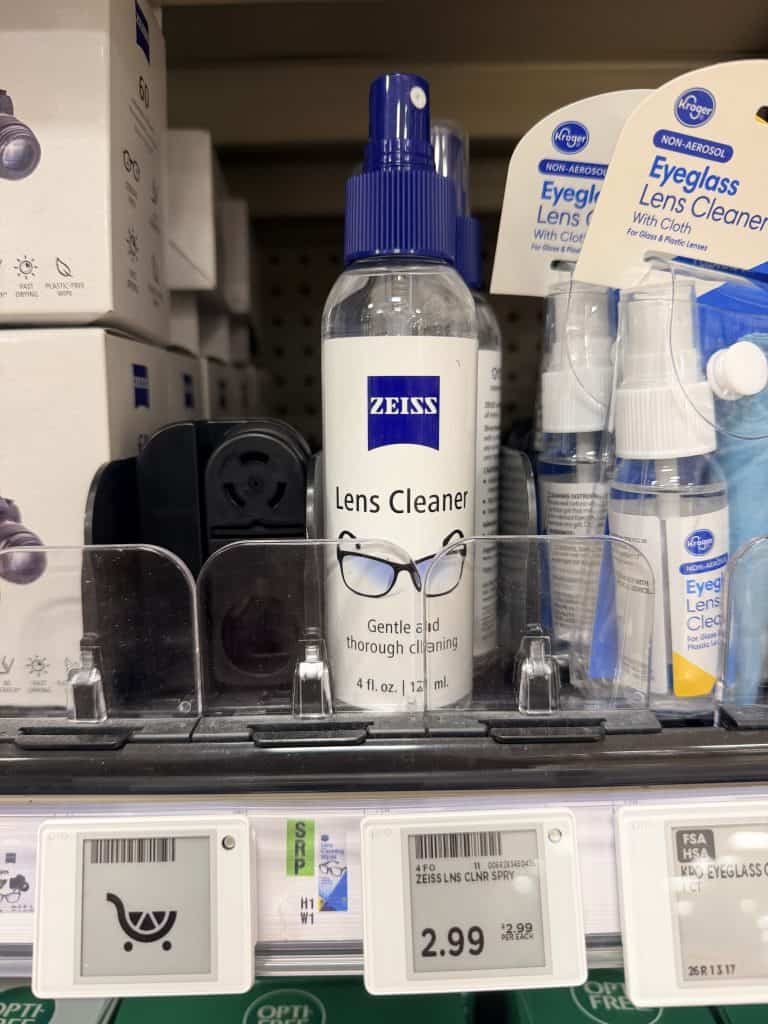 Zeiss Lens Cleaners Kroger Shelf image