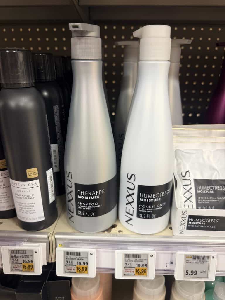 Nexxus Hair Care Kroger Shelf Image