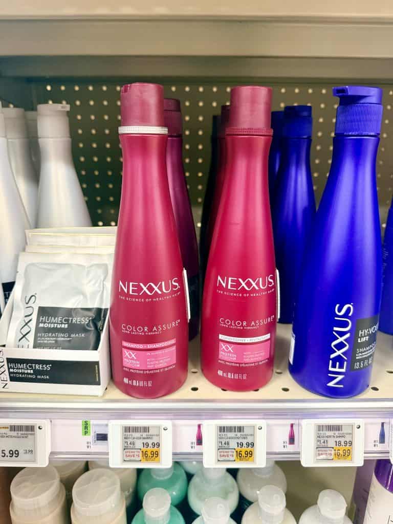 Nexxus Hair Care Kroger Shelf Image