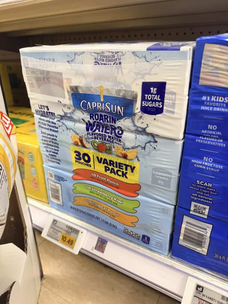 Capri Sun Kroger Shelf Image